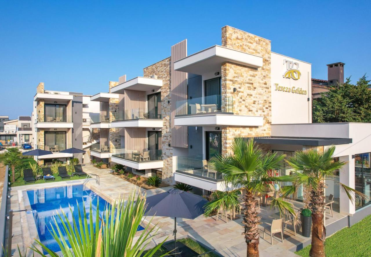 Tereza Golden Aparthotel Chrysi Ammoudia Ngoại thất bức ảnh
